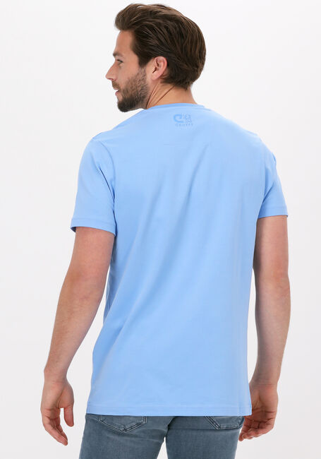 Blaue CRUYFF T-shirt SAUL T-SHIRT - 95 / 5 COTTON / ELASTHAN - large