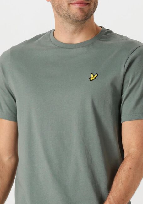 Grüne LYLE & SCOTT T-shirt PLAIN T-SHIRT - large