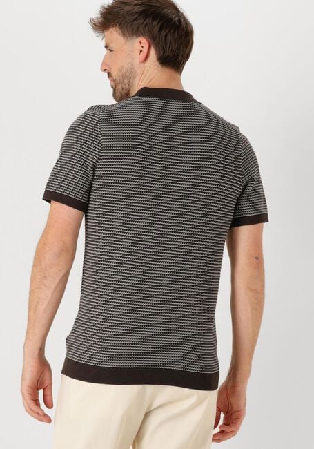 Braune DRYKORN Polo-Shirt TRITON 425177 - large