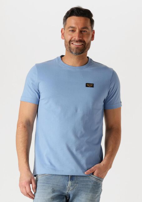 Blaue PME LEGEND T-shirt SHORT SLEEVE R-NECK GUYVER TEE - large