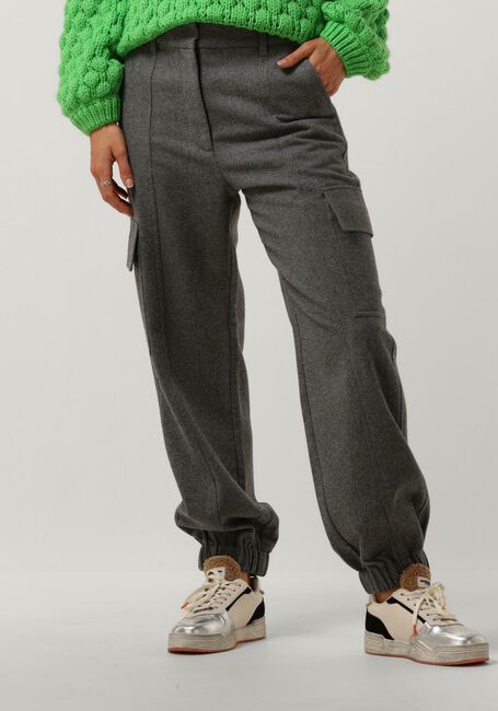 Graue SECOND FEMALE Cargohosen DARING TROUSERS - large