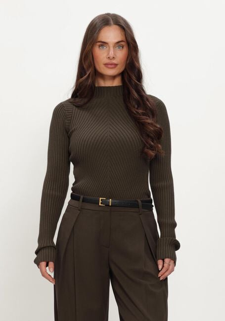 Gr&uuml;ne NOTRE-V Rollkragenpullover NV-INOLA - large
