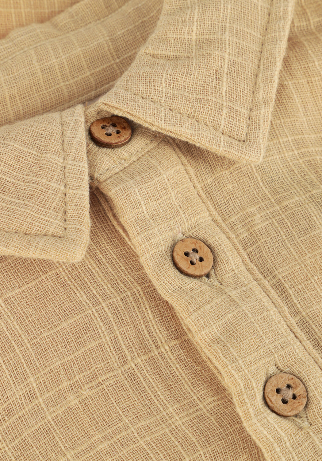 Beige LIL' ATELIER Casual-Oberhemd NMMDAWSON SS LOOSE SHIRT LIL - large