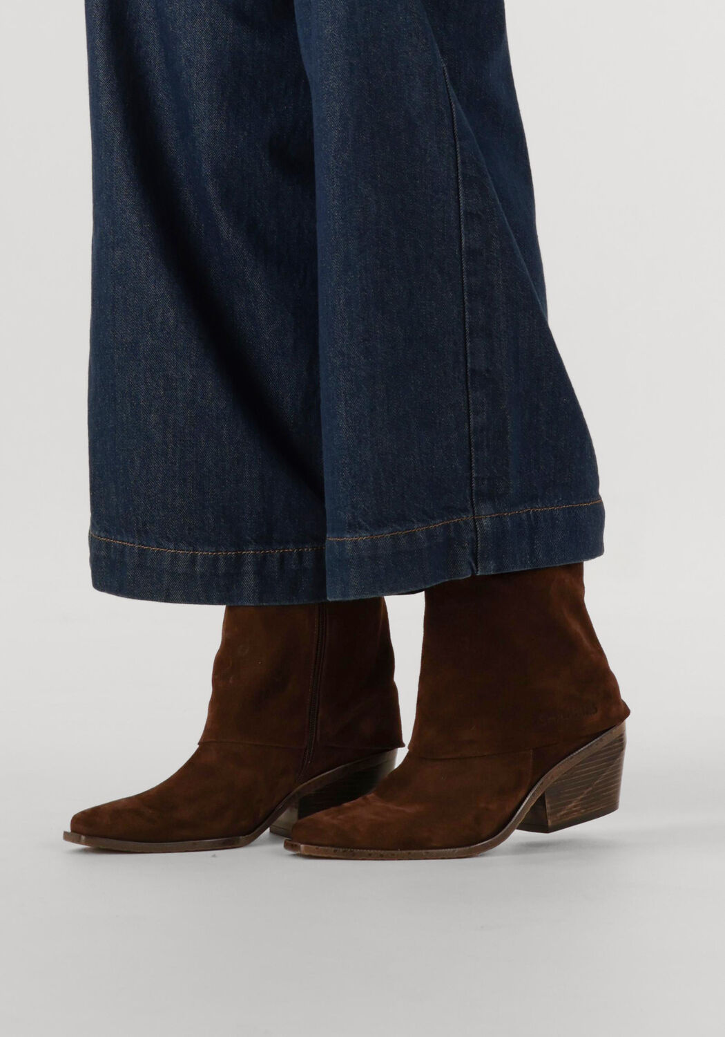 Braune SHABBIES Stiefeletten JAIRA DOUBLE - large