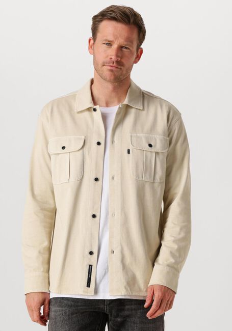 Beige BUTCHER OF BLUE Overshirt PHIL JERSEY OVERSHIRT - large