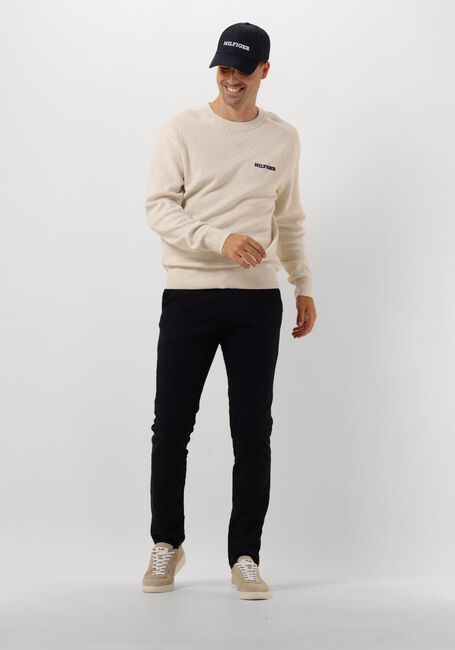 Beige TOMMY HILFIGER Pullover SPECKLEDMOULINE GRAPHIC C NECK - large