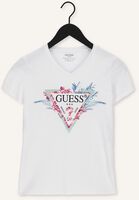 Weiße GUESS T-shirt KATHE TEE Weiße GUESS T-shirt KATHE TEE - medium