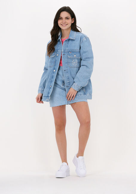 Hellblau TOMMY JEANS  MOM SKIRT - large