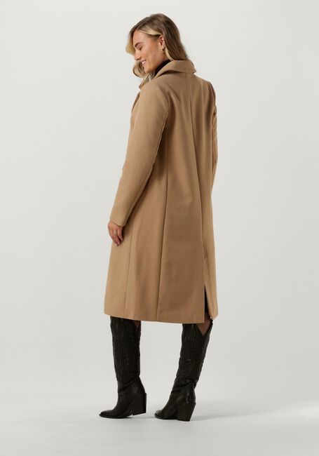 Camelfarbene Y.A.S. Mäntel YASLIMA LS WOOL MIX COAT S. NOOS - large