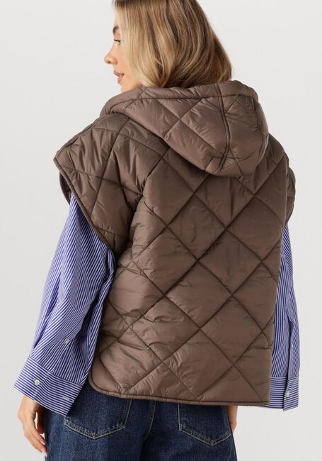 Braune EST'SEVEN Bodywarmer NOELLE CAPE - large