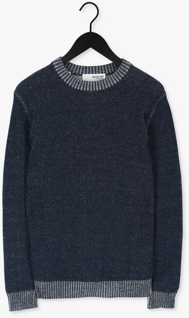 Dunkelblau SELECTED HOMME Pullover SLHMARLED LS KNIT CREW NECK M - large
