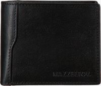 Schwarze MAZZELTOV Portemonnaie TIBOR01 - medium
