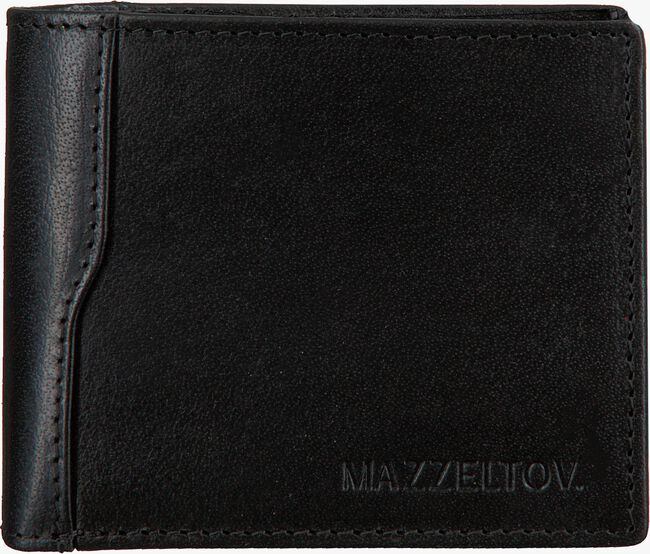 Schwarze MAZZELTOV Portemonnaie TIBOR01 - large