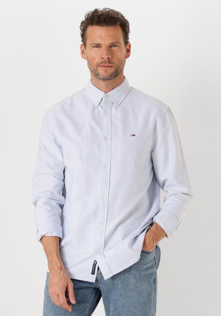 Hellblau TOMMY JEANS Casual-Oberhemd TJM REG OXFORD SHIRT EXT - large