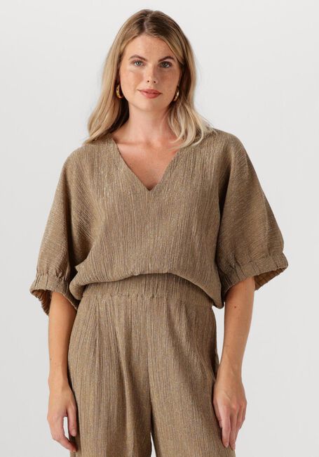 Goldfarbig BY-BAR Top MABEL LUREX BLOUSE - large