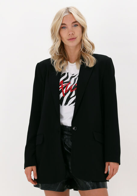 Schwarze ALIX THE LABEL Blazer LADIES WOVEN ALIX PATCH BLAZER - large