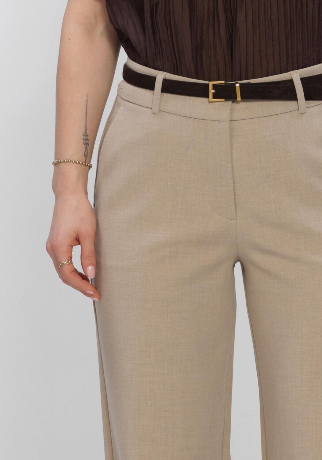 Braune FIVEUNITS Weite Hose DENAFV 826 - large