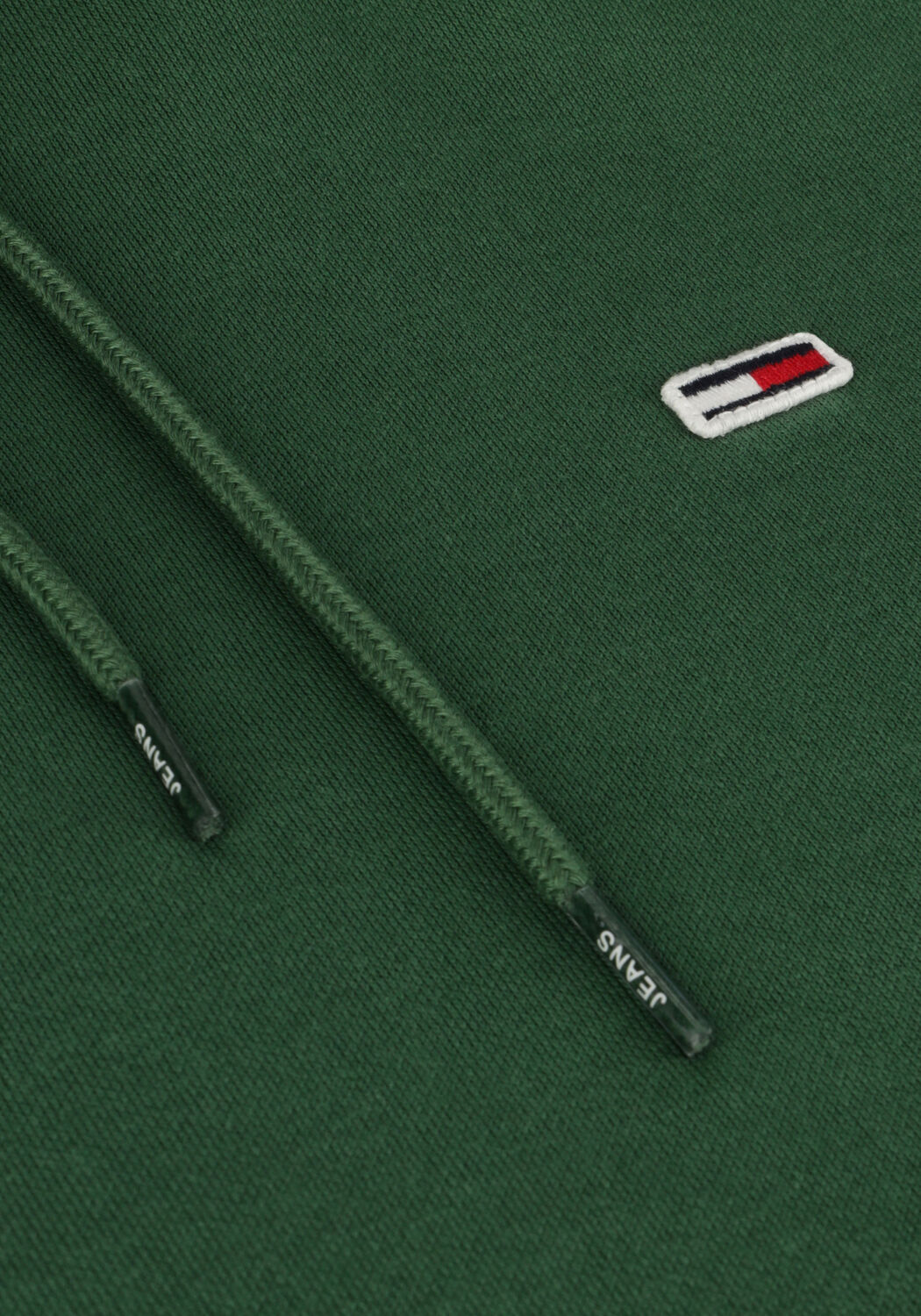 Dunkelgr&uuml;n TOMMY JEANS Sweatshirt REGULAR FLEECE HOODIE - large