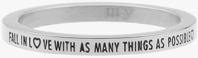 Silberne MY JEWELLERY Ring SILVER QUOTE RING - large