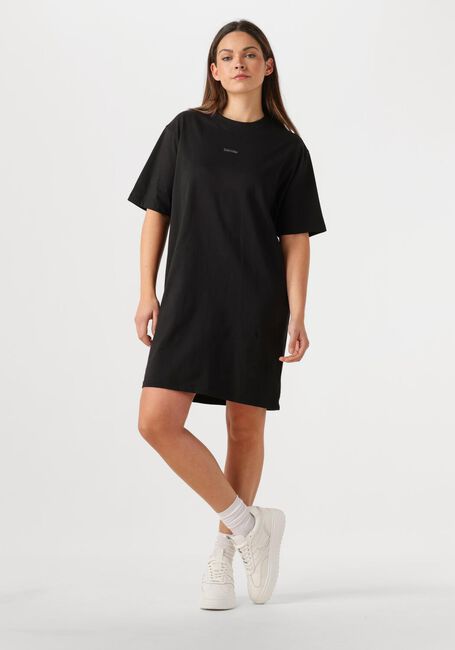 Schwarze CALVIN KLEIN Minikleid PLACED INST TEE DRESS - large