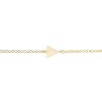 Goldfarbene ATLITW STUDIO Armbänder ELEMENTS BRACELET TRIANGLE SOL - medium