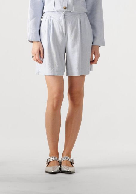 Hellblau MSCH COPENHAGEN Kurze Hose MSCHPENNIE GINIA HW SHORTS - large