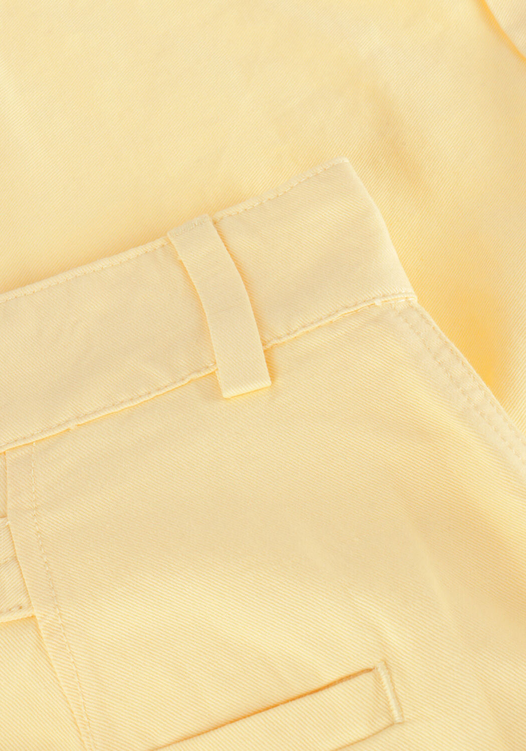 Gelbe VANILIA Hosen LINEN PANTALON - large