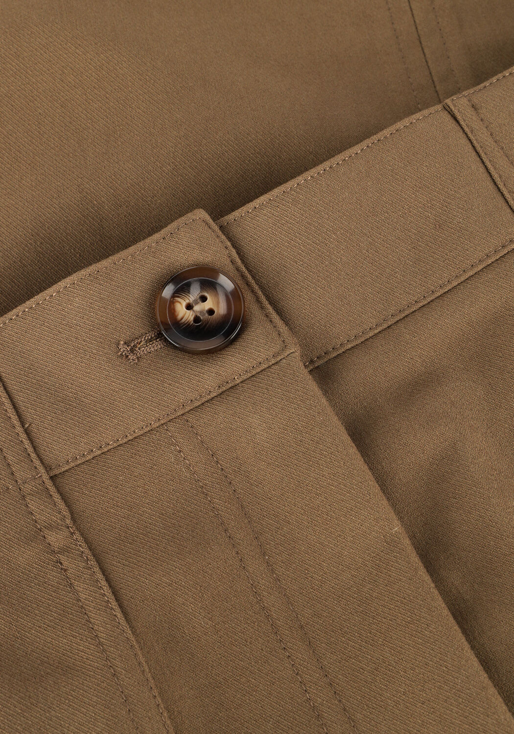 Braune Y.A.S. Maxirock YASCAPPA HW ANKLE SKIRT - large