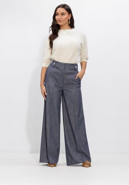 Dunkelblau AAIKO Weite Hose NORE BUTTONS DENIM VIS 368 - large