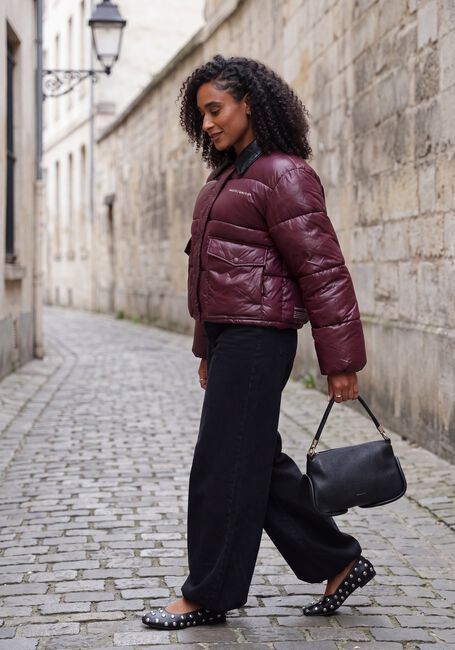 Rote HAUTE L'AMITI&Eacute; Jacken CLIMB CROP POCKET JACKET - large