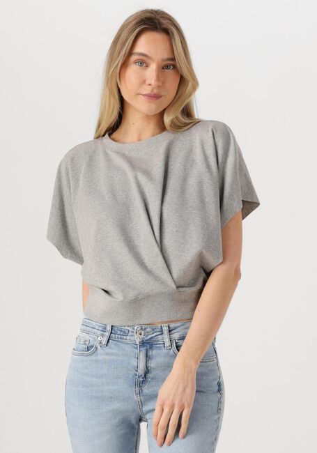 Graue DRYKORN T-shirt MASRA - large