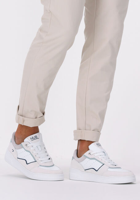 Weiße HUB Sneaker Low MATCH MEN - large