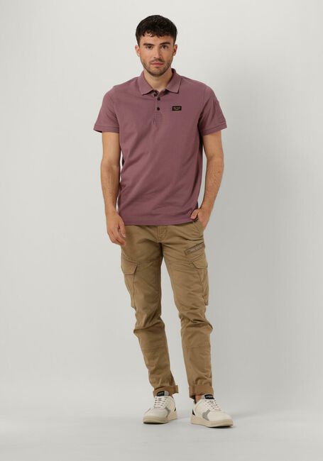 Hell-Pink PME LEGEND Polo-Shirt SHORT SLEEVE POLO TRACKWAY POLO - large