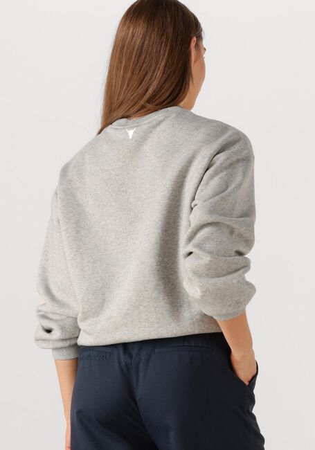 Graue ALIX THE LABEL Pullover FOIL LOGO SWEATER - large