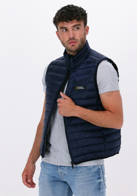 Dunkelblau NATIONAL GEOGRAPHIC Bodywarmer NO GOOSE VEST - large
