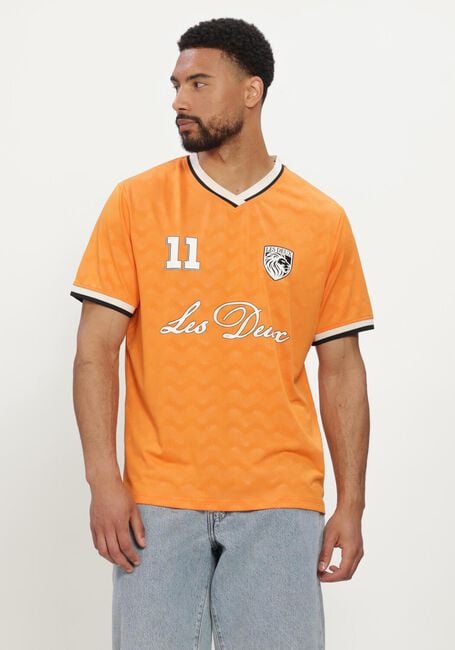 Orangene LES DEUX Polo-Shirt NETHERLAND FOOTBALL JERSEY - large