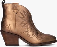 Bronzefarbene BRONX Ankle Boots LA-TITUDE 47499 - medium