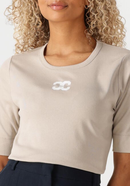 Beige CO'COUTURE T-shirt GRANNYCC LOGO TEE - large