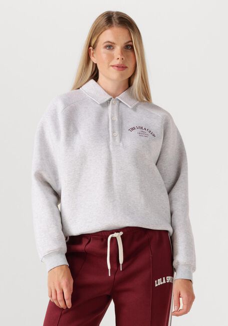 Hellgrau THE LOLA CLUB Sweatshirt MAYA - large