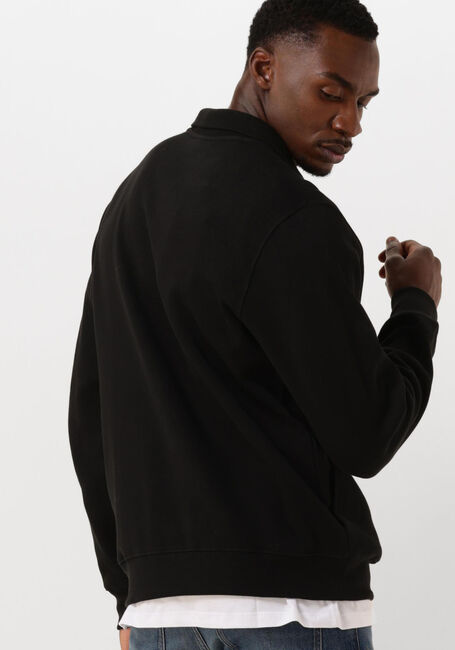 Schwarze LACOSTE Pullover REGULAR FIT HIGH NECK ZIPPED SWEATSHIRT - large