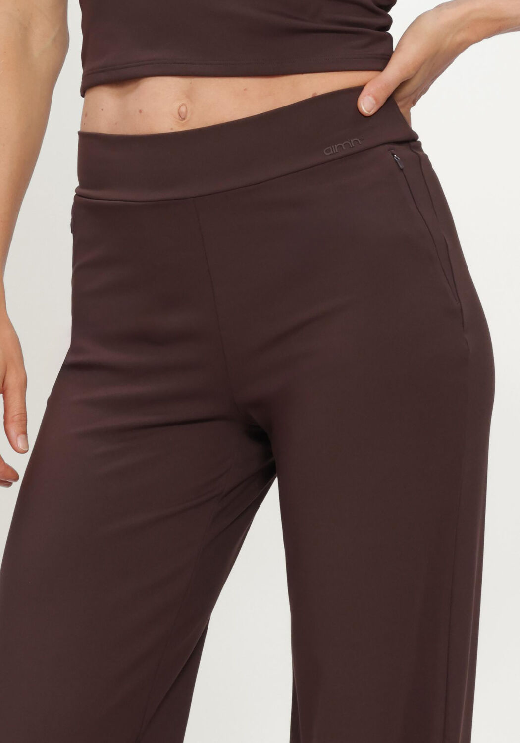 Braune AIM'N Lange Hosen SENSE PANTS - large