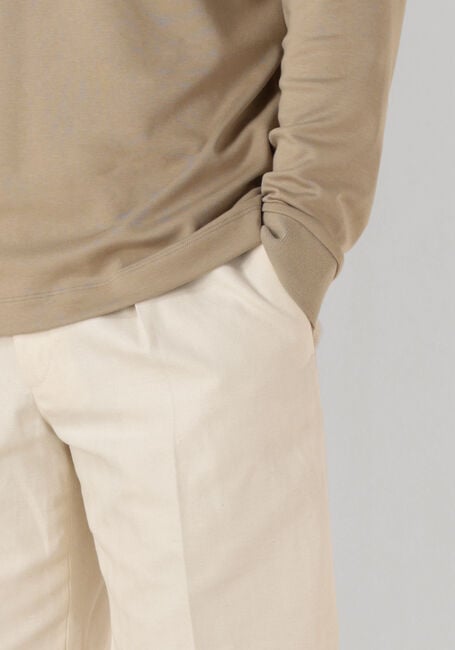 Creme PROFUOMO Chino TROUSER RF HERRINGBONE - large