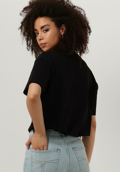 Schwarze ENVII T-shirt ENKULLA SS TEE SOLID - large