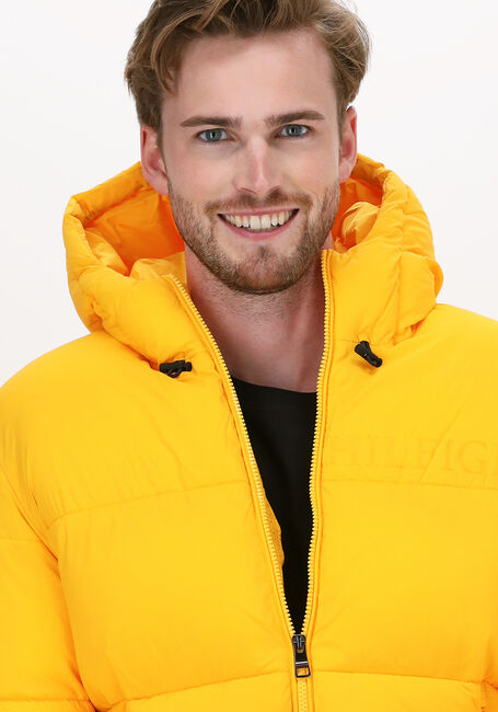 Gelbe TOMMY HILFIGER Wattierte Jack HIGH LOFT JACKET - large