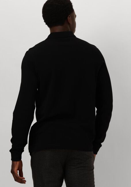 Schwarze FRED PERRY Polo-Shirt LONG SLEEVE PLAIN FRED PERRY SHIRT - large