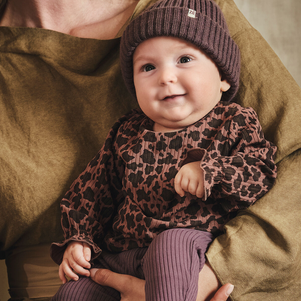 Braune Z8 T-shirt PERLA - large