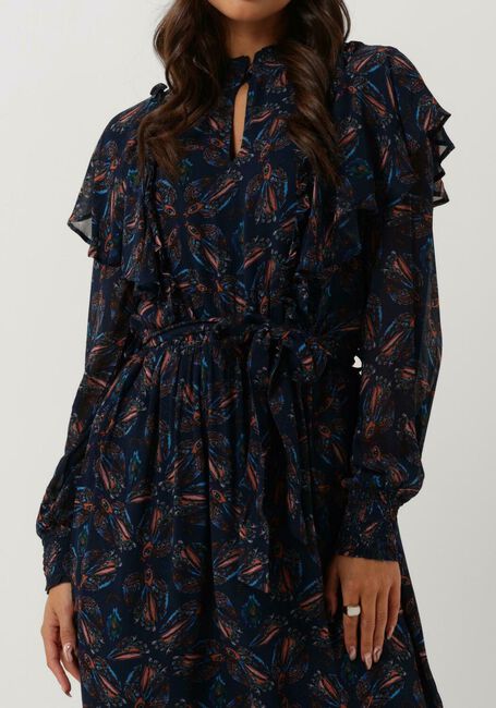 Blaue POM AMSTERDAM Minikleid DRESS 7093 - large
