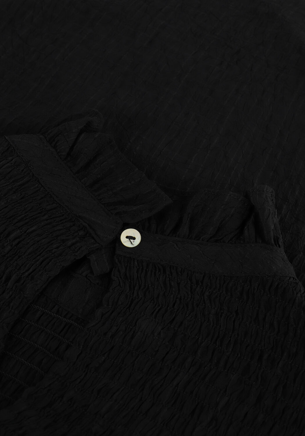 Schwarze NEO NOIR Blusen MELINDA SOLID BLOUSE - large