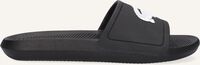 Schwarze LACOSTE Badelatschen CROCO SLIDE Schwarze LACOSTE Badelatschen CROCO SLIDE - medium