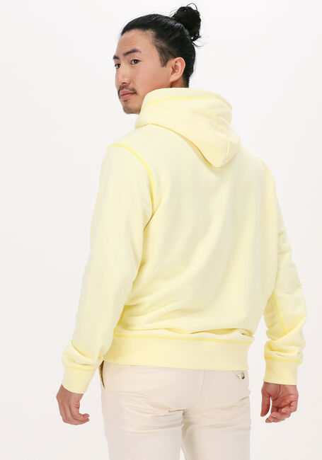 Gelbe SCOTCH & SODA Sweatshirt SEASONAL LOGO-ARTWORK HOODIE - large
